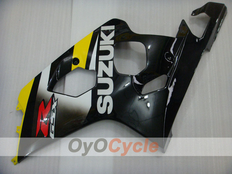 Injection Fairing kit for 04-05 GSX R750 - Yellow, Black - Factory Style #OYO87905298