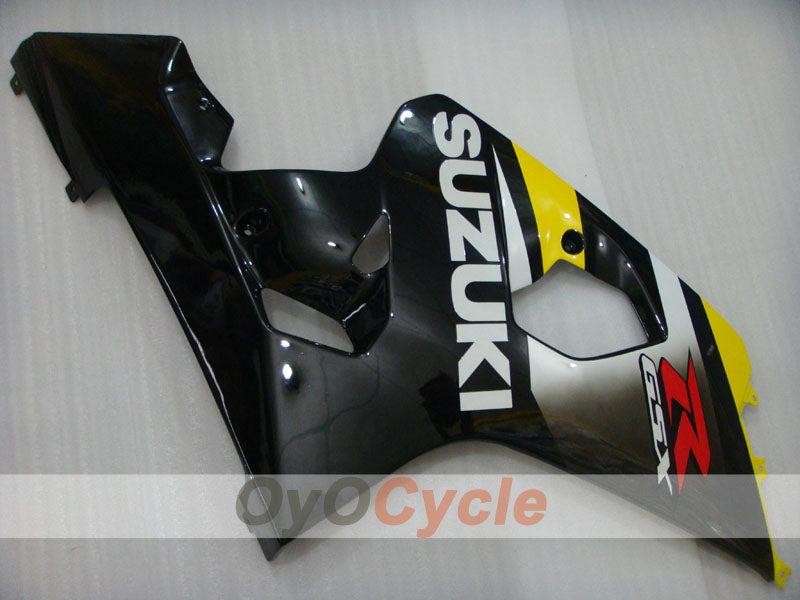 Injection Fairing kit for 04-05 GSX R750 - Yellow, Black - Factory Style #OYO87905298