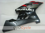 Injection Fairing kit for 04-05 GSXR600 - Red, Black - Factory Style #OYO87905260