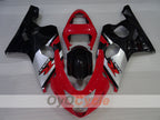 Injection Fairing kit for 04-05 GSX R750 - Red, Black - Factory Style #OYO87905301
