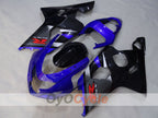 Injection Fairing kit for 04-05 GSXR600 - Blue, Black - Factory Style #OYO87905262