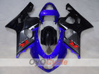 Injection Fairing kit for 04-05 GSXR600 - Blue, Black - Factory Style #OYO87905262
