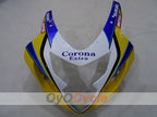 Injection Fairing kit for 04-05 GSXR600 - Yellow, Blue - Corona, MOTUL #OYO87905263