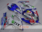 Injection Fairing kit for 06-07 GSX R600 - Blue, White - MOTOREX #OYO87905304