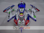 Injection Fairing kit for 06-07 GSX R600 - Blue, White - MOTOREX #OYO87905304