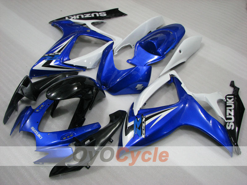 Injection Fairing kit for 06-07 GSX R750 - Blue, Black - Factory Style #OYO87905343