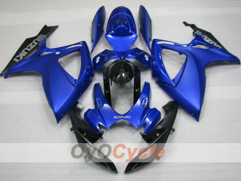 Injection Fairing kit for 06-07 GSX R600 - Blue, Black - Factory Style #OYO87905309