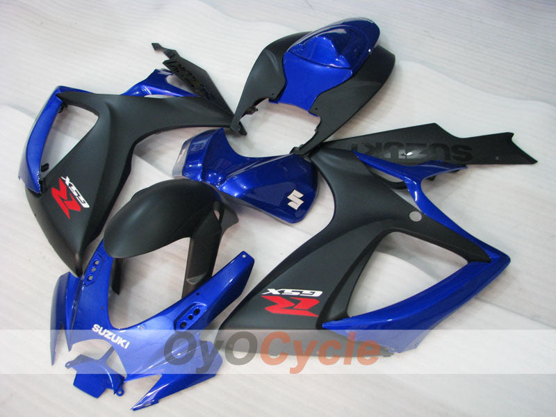 Injection Fairing kit for 06-07 GSX R600 - Blue, Black - Factory Style #OYO87905311