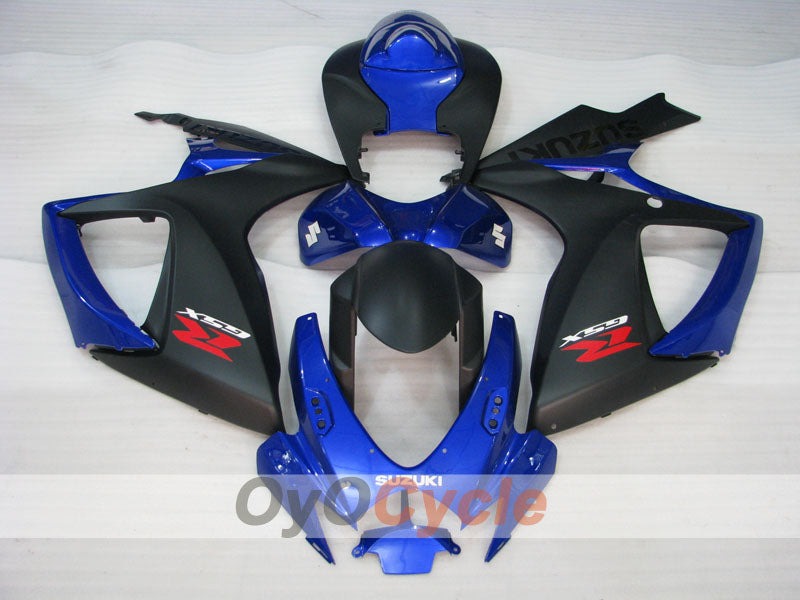 Injection Fairing kit for 06-07 GSX R600 - Blue, Black - Factory Style #OYO87905311