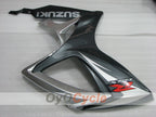 Injection Fairing kit for 06-07 GSX R600 - Black, Silver - Factory Style #OYO87905312