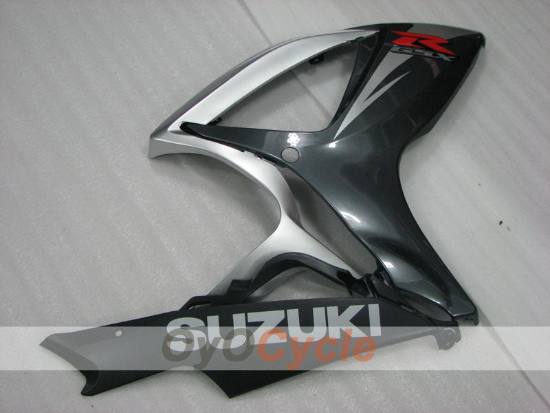 Injection Fairing kit for 06-07 GSX R750 - Black, Grey - Factory Style #OYO87905349