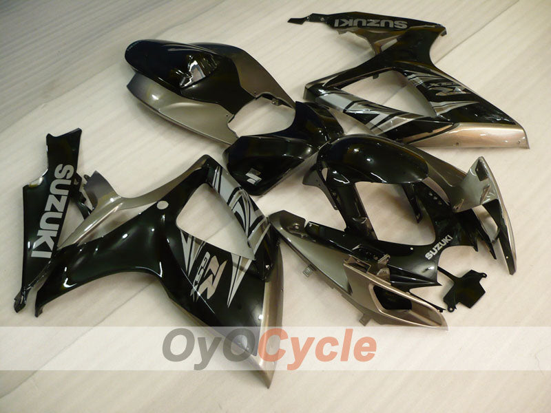 Injection Fairing kit for 06-07 GSX R750 - Black, Grey - Factory Style #OYO87905350