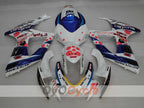 Injection Fairing kit for 06-07 GSX R600 - Blue, White - MOTUL #OYO87905315