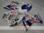 Injection Fairing kit for 06-07 GSX R750 - Blue, White - MOTUL #OYO87905352
