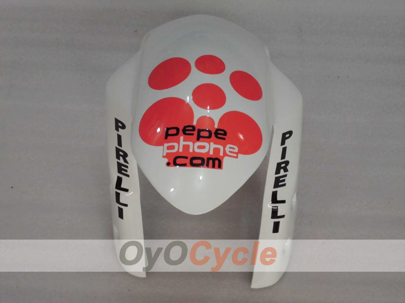 Injection Fairing kit for 06-07 GSX R600 - Blue, White - MOTUL #OYO87905315