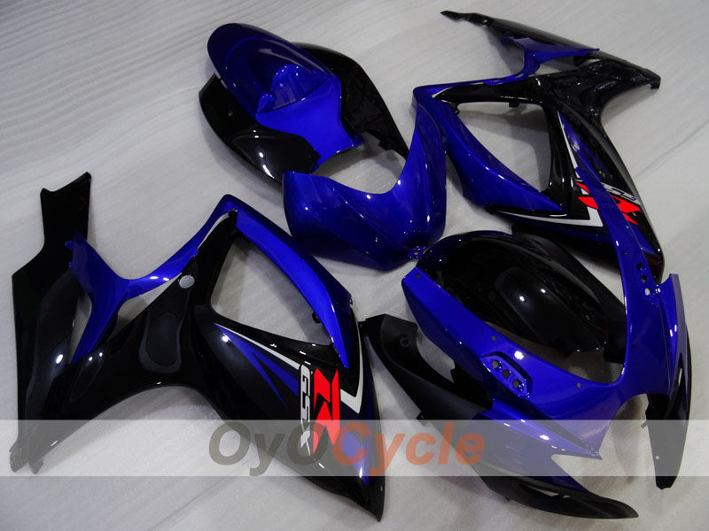 Injection Fairing kit for 06-07 GSX R750 - Blue, Black - Factory Style #OYO87905355