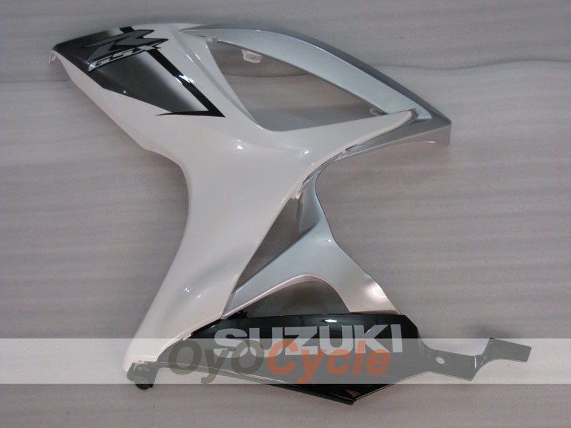 Injection Fairing kit for 06-07 GSX R750 - White, Silver - Factory Style #OYO87905357