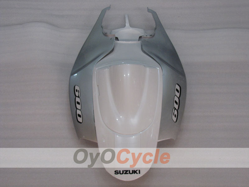 Injection Fairing kit for 06-07 GSX R750 - White, Silver - Factory Style #OYO87905357