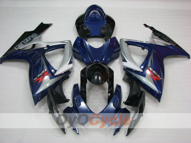 Injection Fairing kit for 06-07 GSX R600 - Blue, Black - Factory Style #OYO87905322 Secondary image
