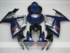 Injection Fairing kit for 06-07 GSX R600 - Blue, Black - Factory Style #OYO87905322