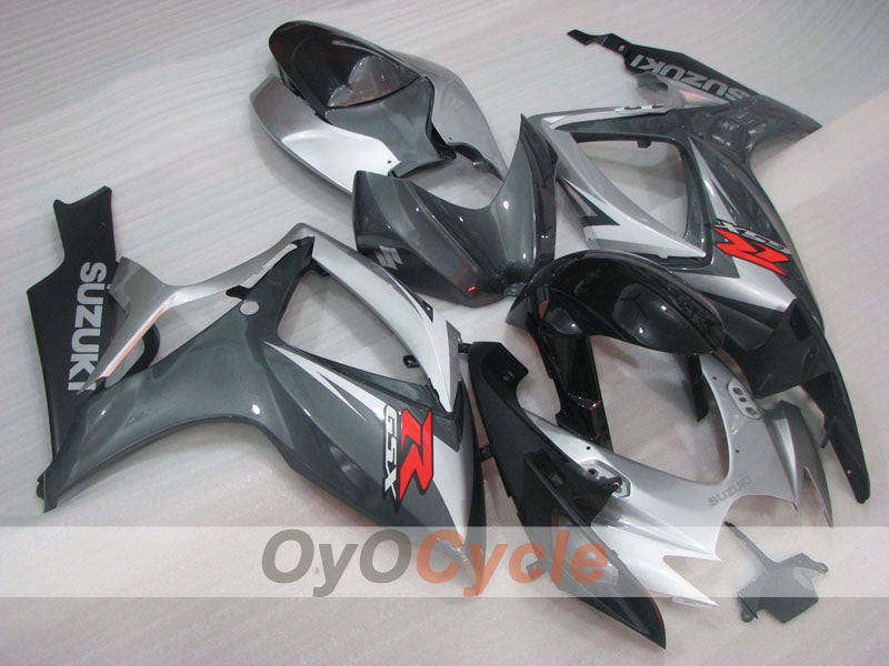 Injection Fairing kit for 06-07 GSX R750 - Grey - Factory Style #OYO87905359 Main image