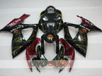 Injection Fairing kit for 06-07 GSX R600 - Black, Fuchsia - BACARDI #OYO87905324