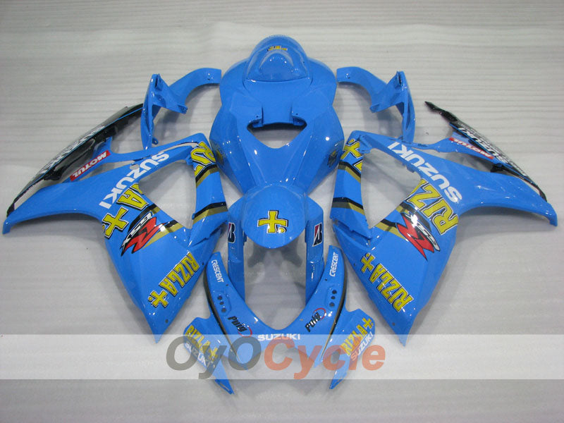 Injection Fairing kit for 06-07 GSX R750 - Blue - Rizla+ #OYO87905362