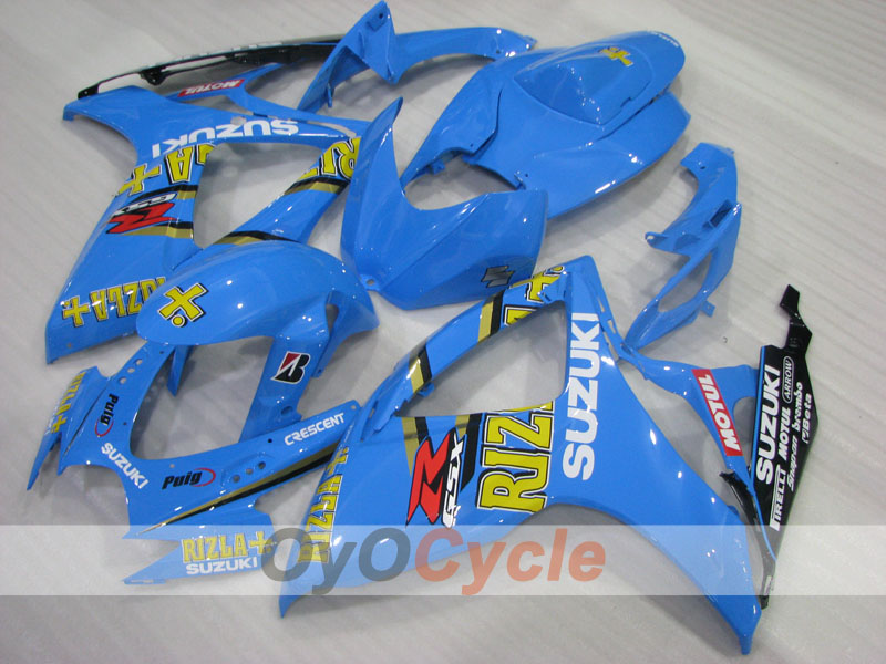 Injection Fairing kit for 06-07 GSX R600 - Blue - Rizla+ #OYO87905326 Main image