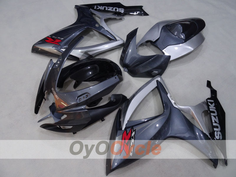 Injection Fairing kit for 06-07 GSX R750 - Grey - Factory Style #OYO87905364 Main image