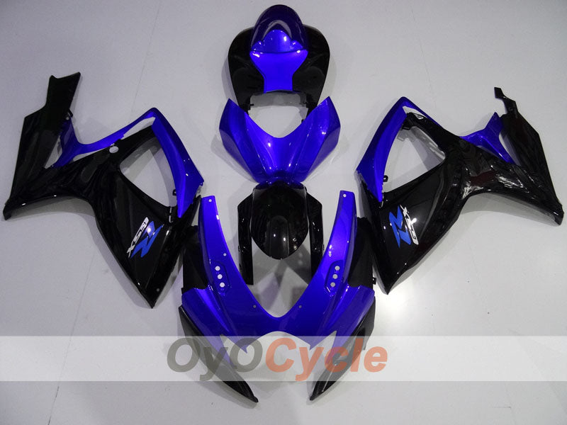 Injection Fairing kit for 06-07 GSX R750 - Blue, Black - Factory Style #OYO87905365 Secondary image