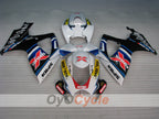 Injection Fairing kit for 06-07 GSX R750 - White, Black - Dark Dog #OYO87905368