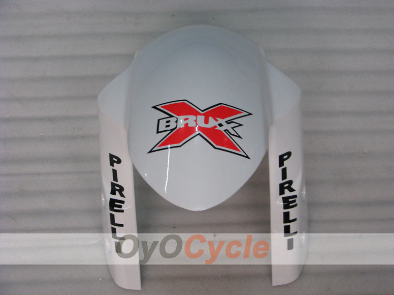 Injection Fairing kit for 06-07 GSX R750 - White, Black - Dark Dog #OYO87905368