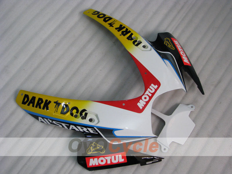 Injection Fairing kit for 06-07 GSX R750 - White, Black - Dark Dog #OYO87905368