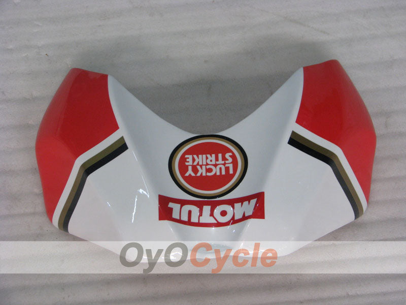 Injection Fairing kit for 06-07 GSX R750 - Red, White - Lucky Strike #OYO87905375