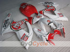 Injection Fairing kit for 06-07 GSX R600 - Red, White - Lucky Strike, MICHELIN, MOTUL #OYO87905333