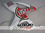 Injection Fairing kit for 06-07 GSX R750 - Red, White - Lucky Strike #OYO87905375