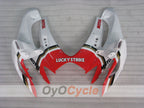Injection Fairing kit for 06-07 GSX R600 - Red, White - Lucky Strike, MICHELIN, MOTUL #OYO87905333