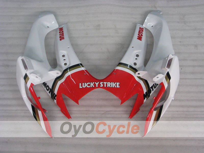 Injection Fairing kit for 06-07 GSX R600 - Red, White - Lucky Strike, MICHELIN, MOTUL #OYO87905333