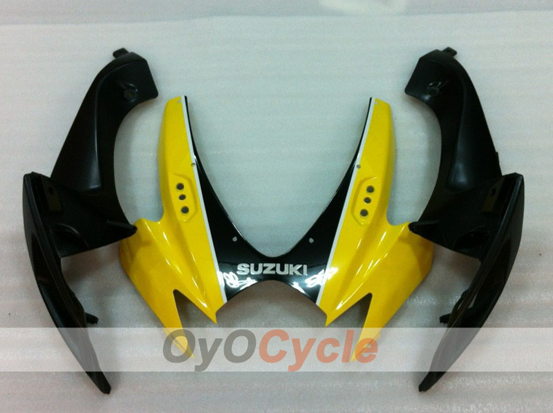 Injection Fairing kit for 06-07 GSX R600 - Yellow, Black - Factory Style #OYO87905334