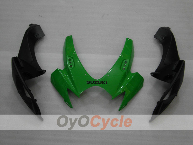 Injection Fairing kit for 06-07 GSX R600 - Green, Black - Factory Style #OYO87905337