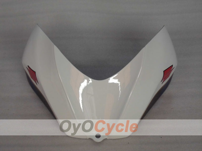 Injection Fairing kit for 06-07 GSX R600 - White, Black - MOTUL, VIRU #OYO87905338