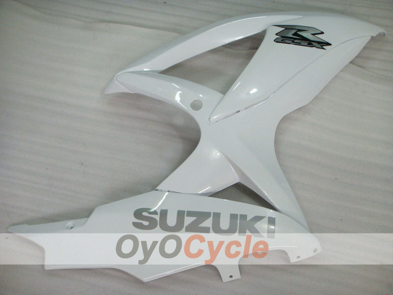 Injection Fairing kit for 08-10 GSX R600 - White - Factory Style #OYO87905377