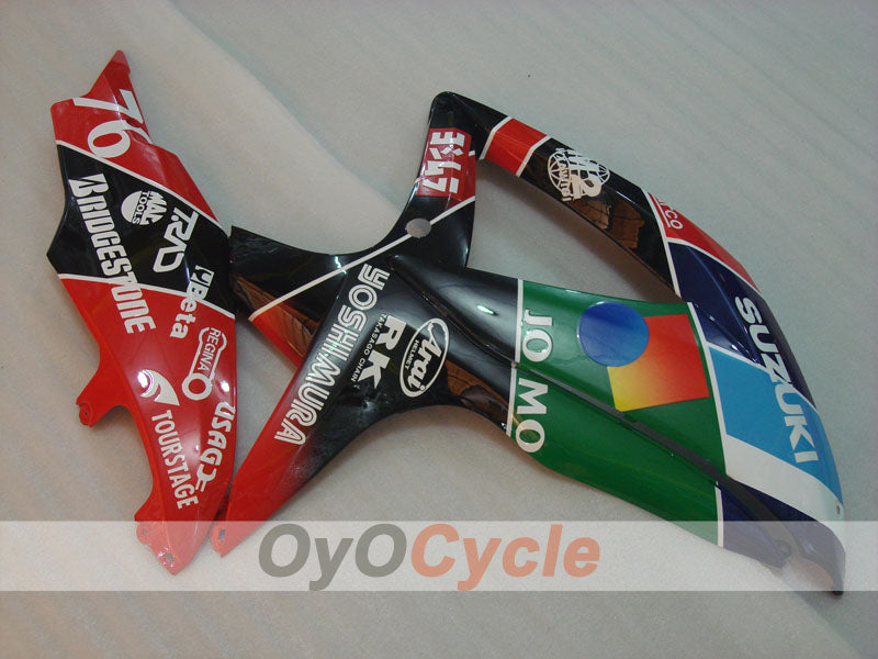 Left & Right Side Fairing For Suzuki 08-10 GSXR750 #OYO87910073 Main image