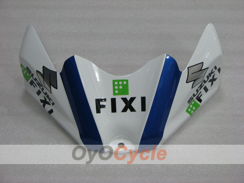 Injection Fairing kit for 08-10 GSX R750 - Blue, White - FIXI #OYO87905422