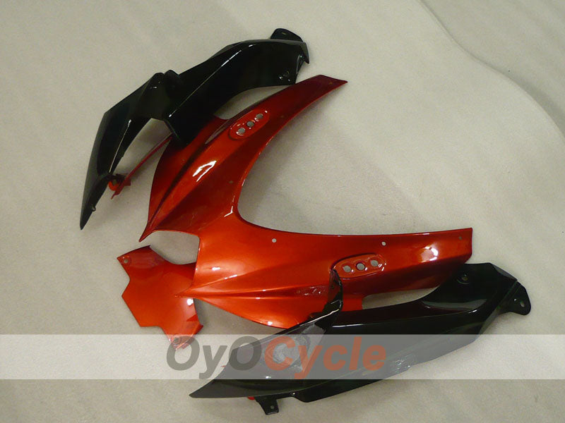 Injection Fairing kit for 08-10 GSX R600 - Orange, Black - Factory Style #OYO87905380