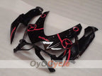 Injection Fairing kit for 08-10 GSX R750 - Red, Black - Jordan #OYO87905426