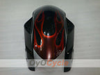 Injection Fairing kit for 08-10 GSX R750 - Red, Black - Flame #OYO87905428