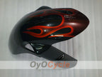 Injection Fairing kit for 08-10 GSX R600 - Black - Flame #OYO87905385