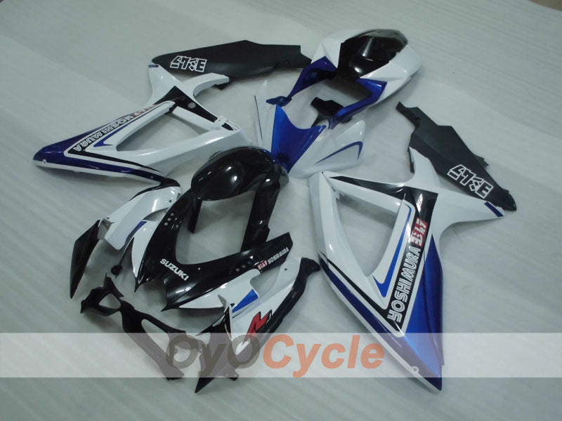 Injection Fairing kit for 08-10 GSX R750 - Blue, White - YOSHIMURA #OYO87905430