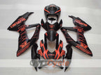 Injection Fairing kit for 08-10 GSX R600 - Orange, Black, Matte - Corona #OYO87905391
